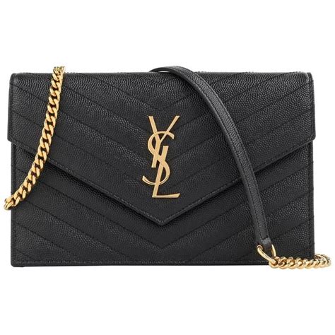 saint laurent wallet on chain|ysl envelope wallet on chain.